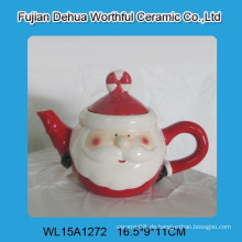 Elegante Weihnachtsmann-Keramik-Teekanne